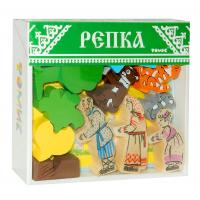 Деревянный конструктор Репка, 19 деталей