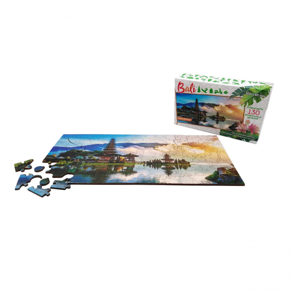 Фигурный деревянный пазл Travel collection "Бали, Индонезия"